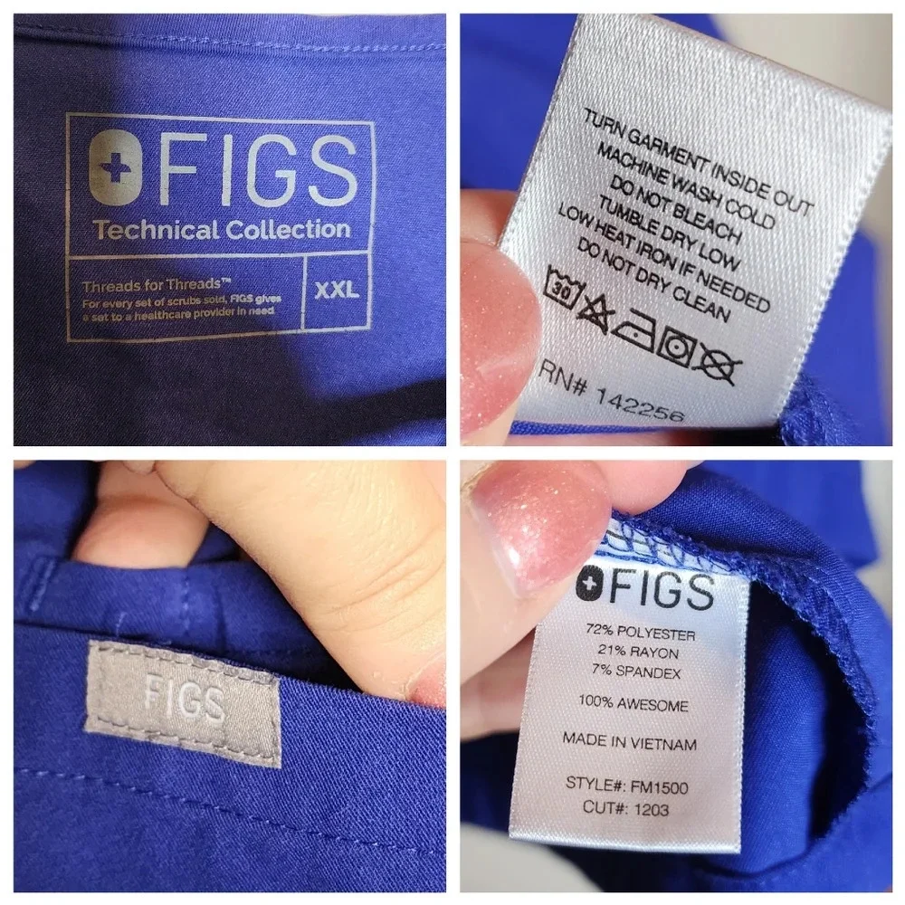 Figs blue piece